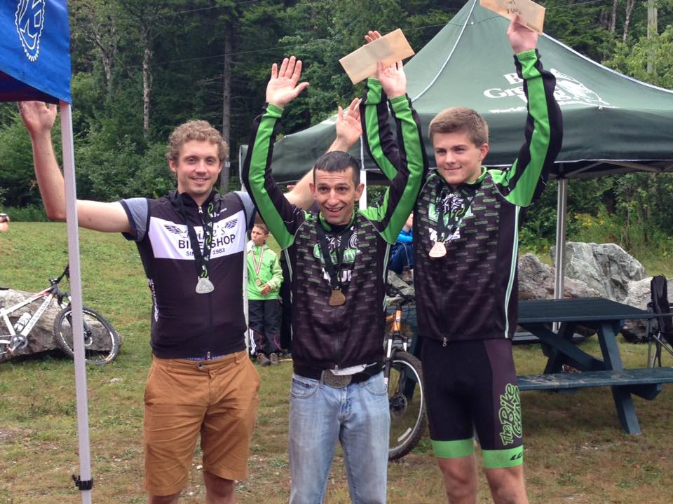 Mens A Cat Podium. Cormier, Lagace, and Marshall 